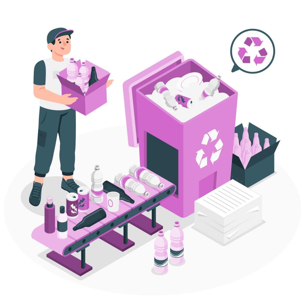 מערכת להפרדת פסולת פלסטית מאורגנית